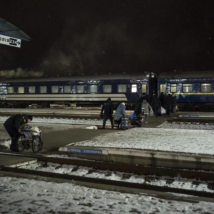 Life in Russian-controlled areas of Ukraine is grim. People are fleeing through a dangerous corridor